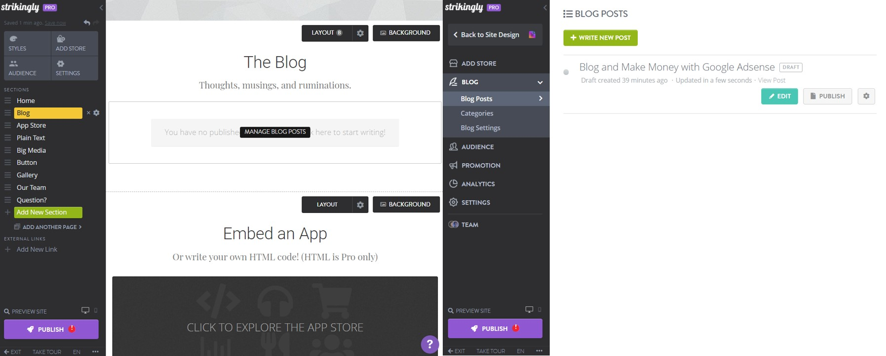 Image Taken from Strikingly Product. Image Taken from Strikingly Product.